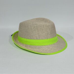 Youth Fedora Burlap Hat